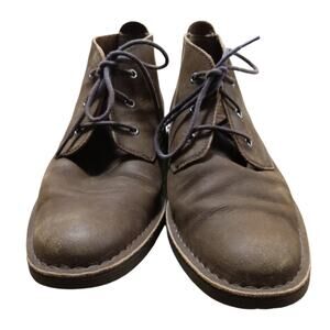 Sperry Top Sider Mens Brown Leather Chukka Boots Size 9